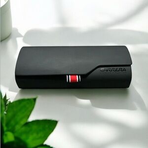 Carrera Black Sunglasses Case with Logo